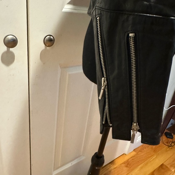 Bebe motorcycle Leather jacket - Picture 4 of 13